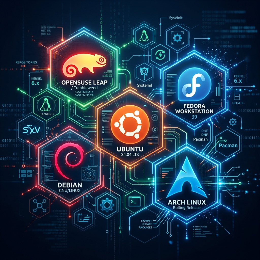 Linux Distributions Mosaic