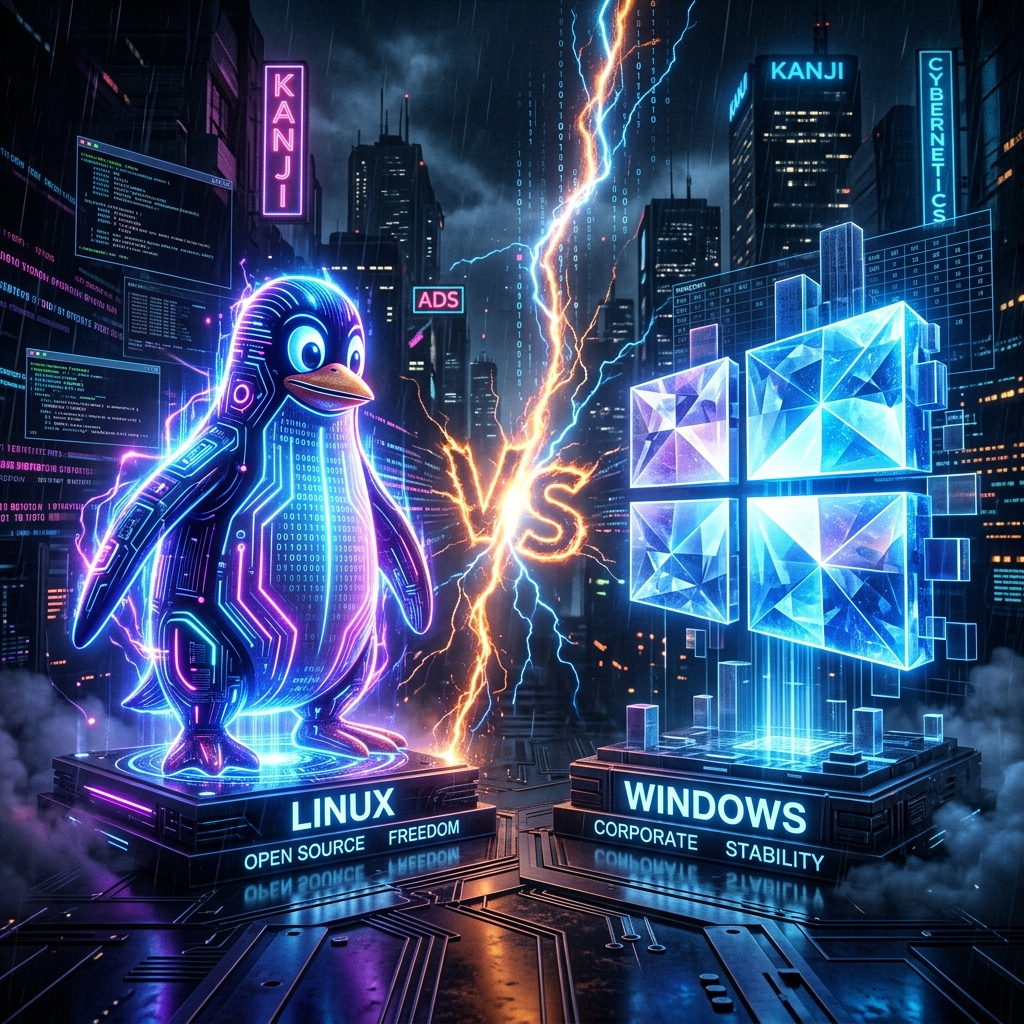 Linux vs Windows Comparison Hero